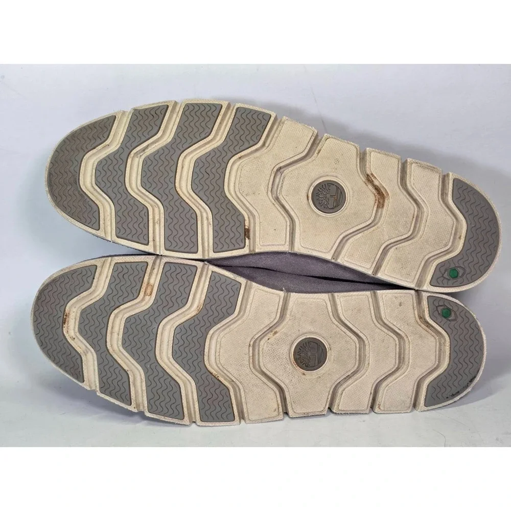 Timberland SensorFlex Men's Loafers Size 11 Gray Suede Boat Deck Casual Shoes‎